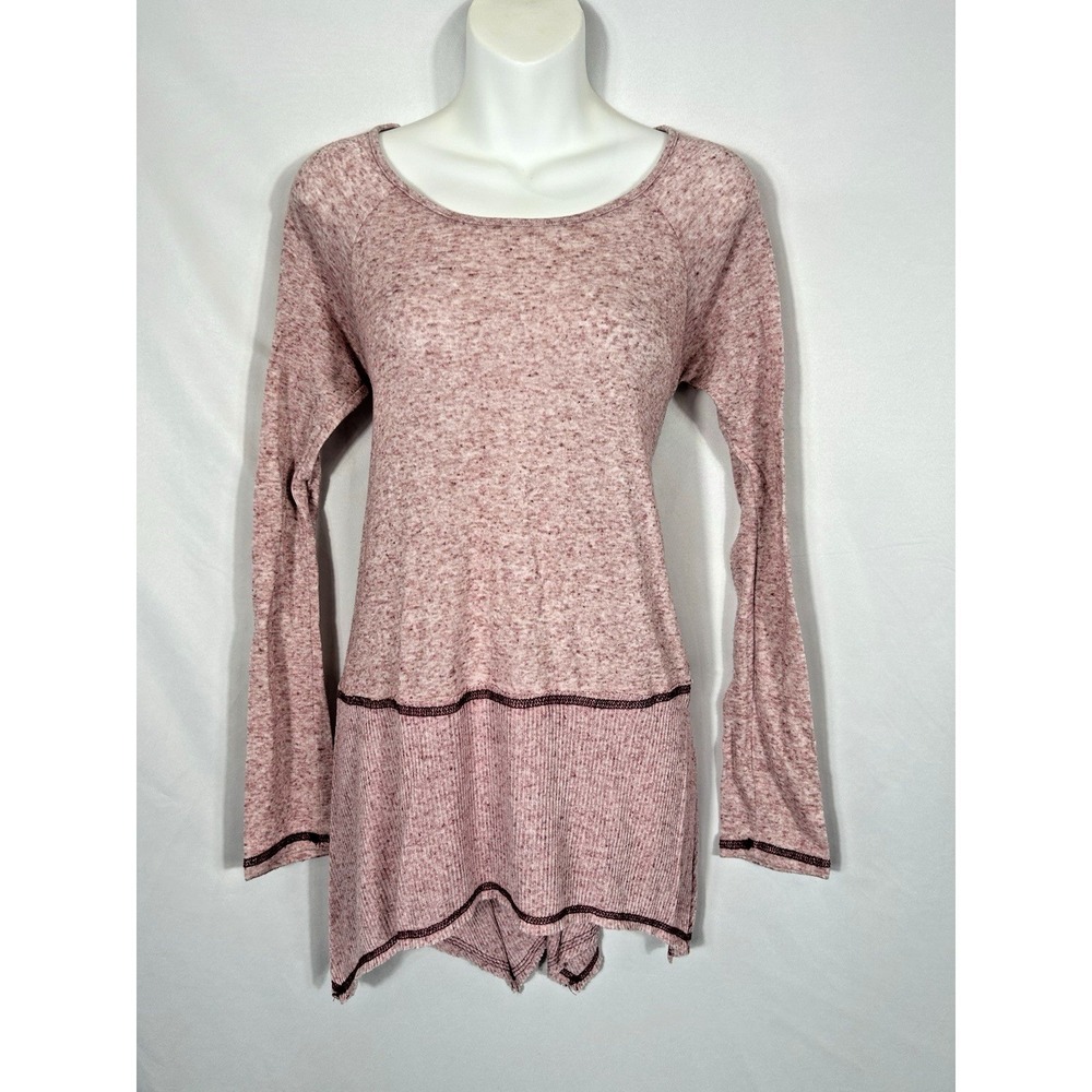 Vintage USA Y2K Tunic Top Size L Asymmetric Boho Grunge Indie Art Scene Witchy